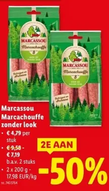 Promotie: Marcassou Marcachouffe zonder look