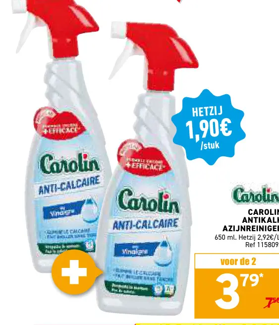 Promotie: Anti-kalk azijnreiniger