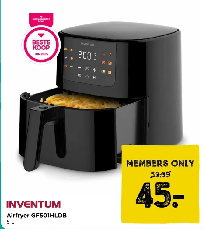 Aanbieding: Airfryer GF501HLDB