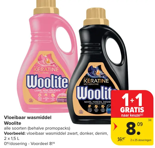 Promotie: Vloeibaar wasmiddel
