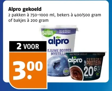Aanbieding: Alpro gekoeld
