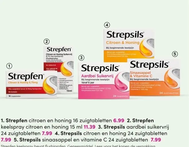 Aanbieding: Strepfen 