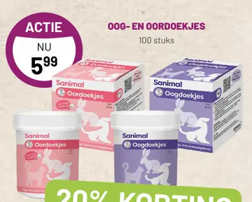 Aanbieding: OOG- EN OORDOEKJES