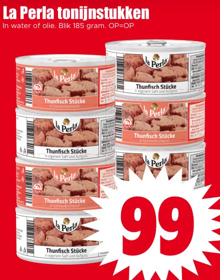 Aanbieding: tonijnstukken
