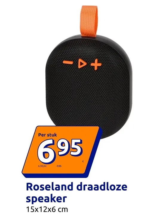 Promotie: Roseland draadloze speaker
