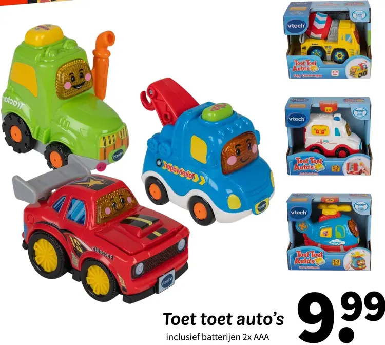 Aanbieding: Toet toet auto's