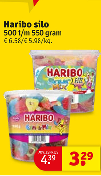 Aanbieding: Haribo silo