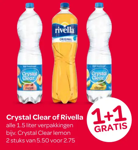 Aanbieding: Crystal Clear of Rivella