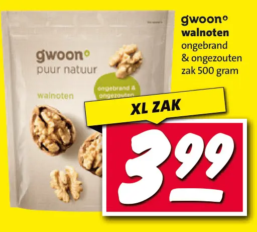 Aanbieding: walnoten