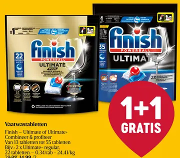 Aanbieding: Vaatwastabletten
