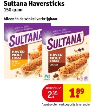 Aanbieding: Haversticks