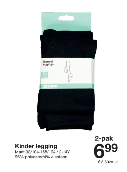 Promotie: Kinder legging