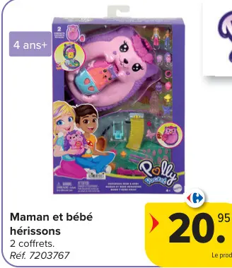Offre: Maman et bébé hérissons