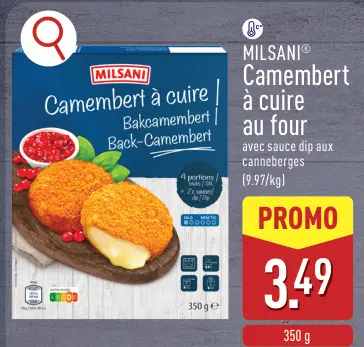 Offre: Camembert à cuire au four
