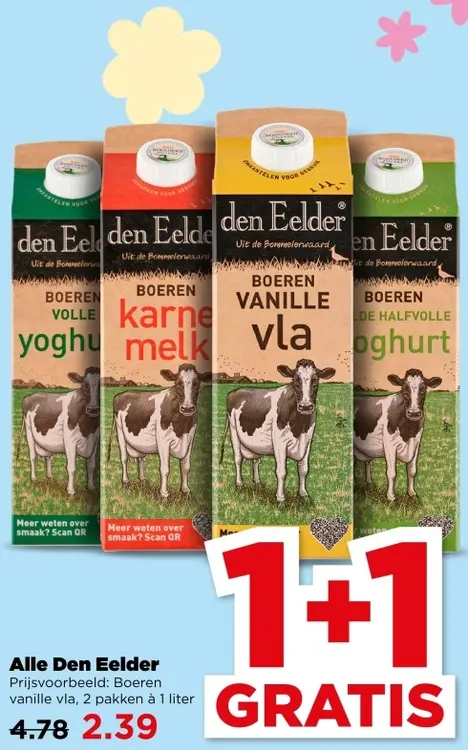 Aanbieding: Boeren vanille vla
