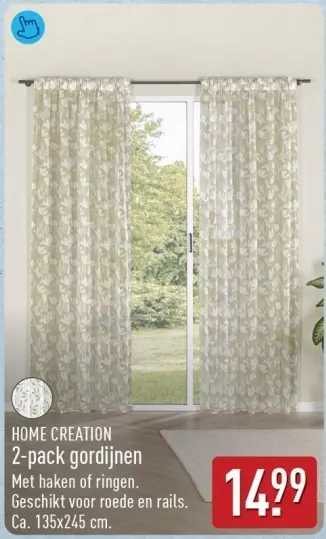 Aanbieding: gordijnen