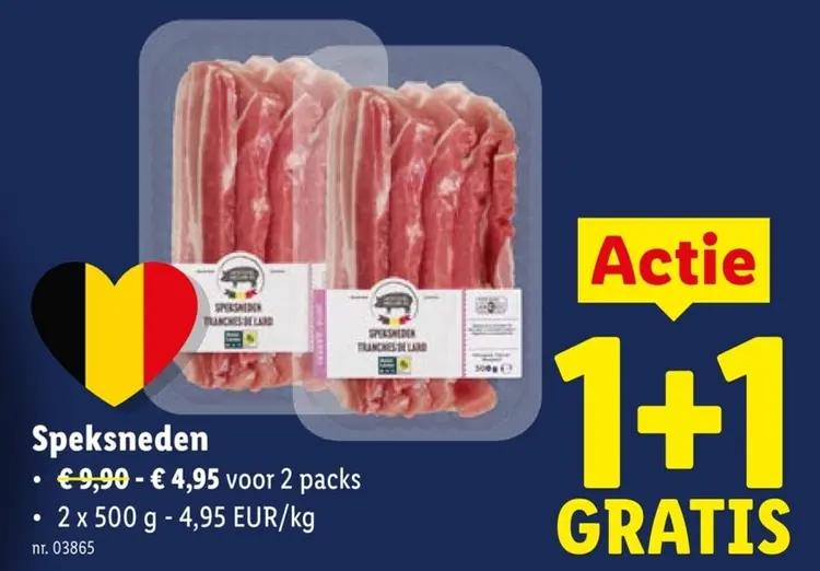 Promotie: Speksneden