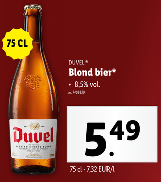 Aanbieding: Blond bier