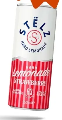 Aanbieding: Hard Lemonade Strawberry