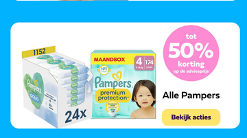 Aanbieding: Pampers luiers