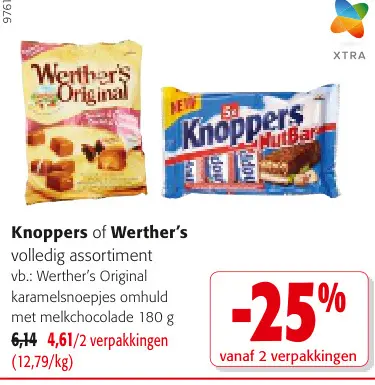 Promotie: Knoppers of Werther's