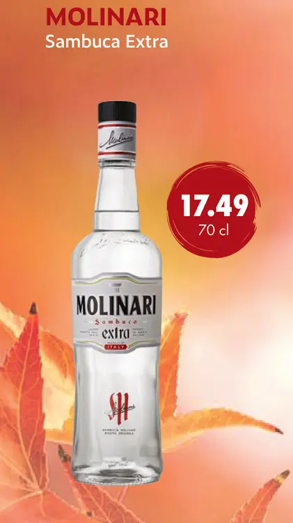 Aanbieding: Molinari Sambuca Extra