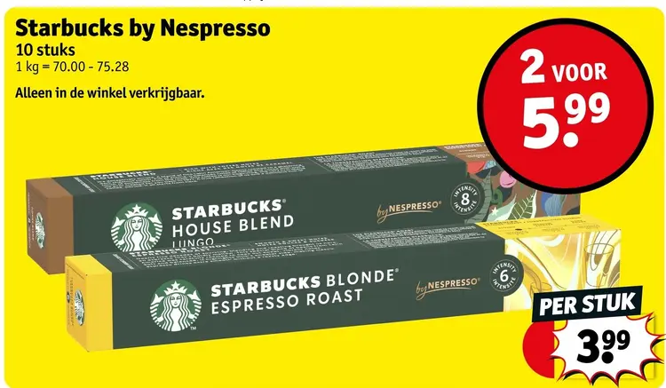 Promotie: By Nespresso