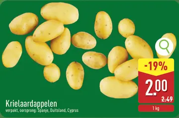 Aanbieding: Krielaardappelen