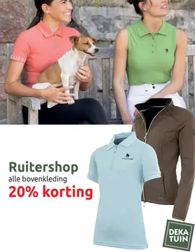 Aanbieding: Ruitershop alle bovenkleding