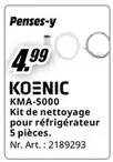 Offre: Kit de nettoyage pour réfrigérateur