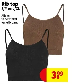Aanbieding: Rib top