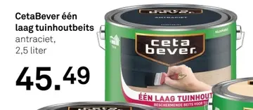 Aanbieding: CetaBever één laag tuinhoutbeits