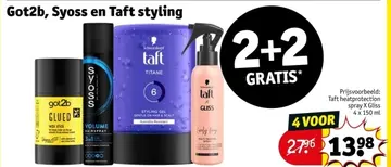 Aanbieding: Taft heatprotection spray X Gliss