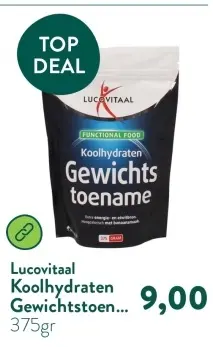 Aanbieding: Koolhydraten Gewichtstoen