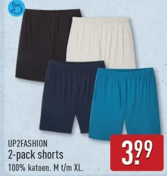 Aanbieding: 2-pack shorts