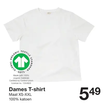 Promotie: Dames T-shirt