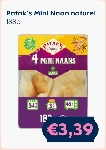 Aanbieding: Mini Naan naturel