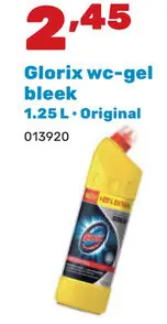 Aanbieding: Glorix wc-gel bleek