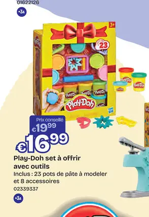 Offre: Play-Doh set à offrir