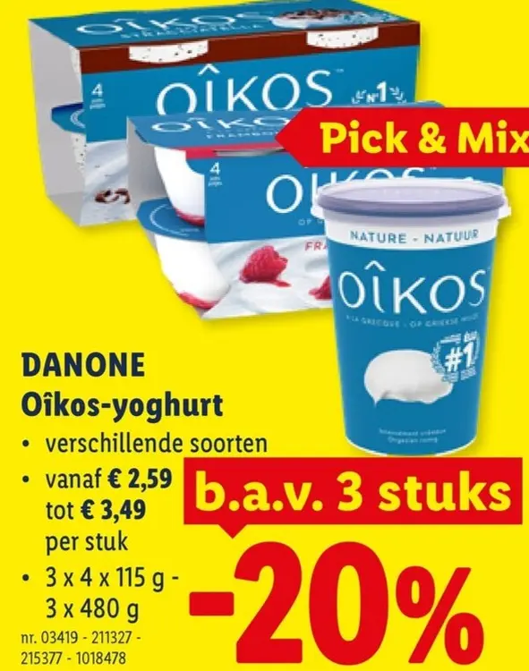 Promotie: Oîkos-yoghurt