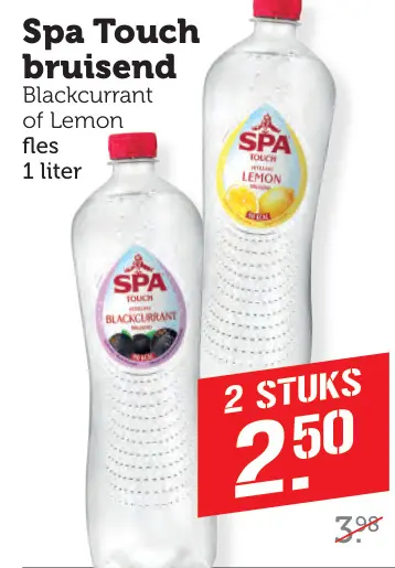 Aanbieding: Spa Touch bruisend