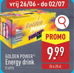 Promotie: Energy drink
