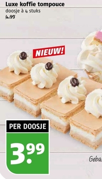 Aanbieding: Luxe koffie tompouce