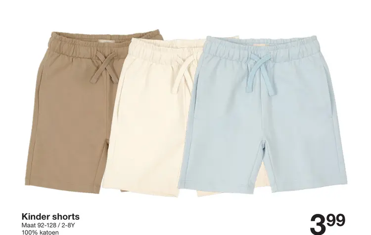 Promotie: Kinder shorts
