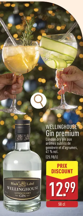 Offre: Gin premium