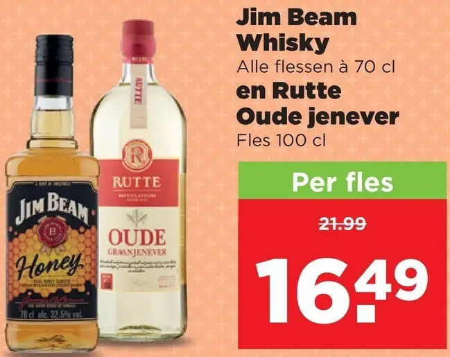 Aanbieding: Whisky en Oude jenever
