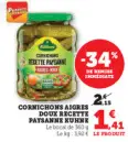 Aanbieding: CORNICHONS AIGRES DOUX RECETTE PATSANNE KUHNE