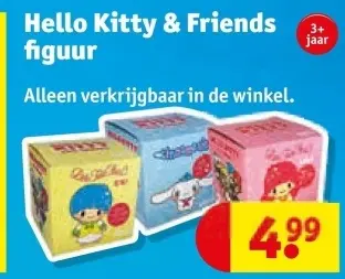 Aanbieding: Hello Kitty & Friends figuur