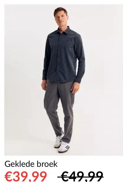 Promotie: Geklede broek