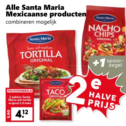 Aanbieding: Alle Santa Maria Mexicaanse producten